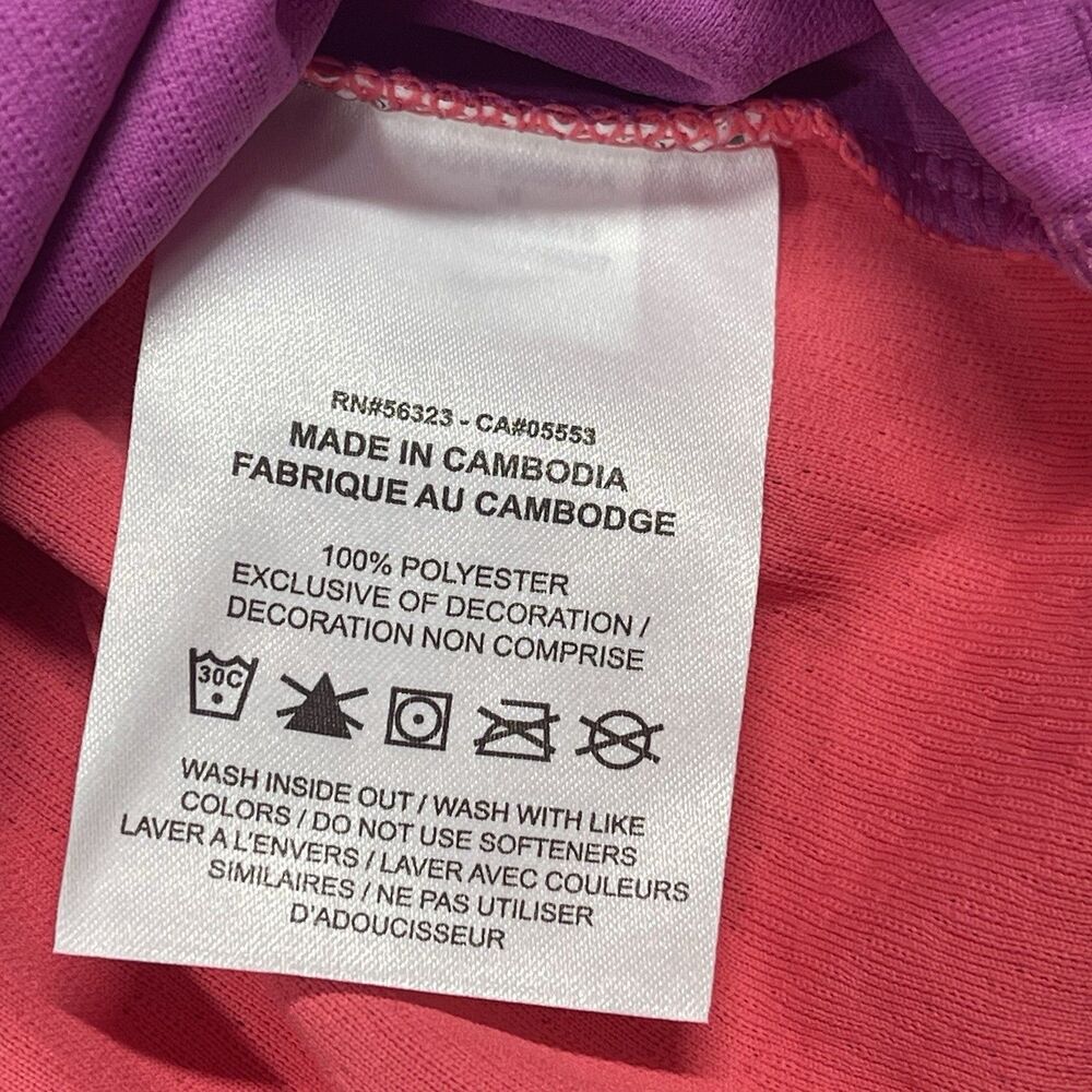 Nike Polo Shirt Men Medium Pink Fuchsia Dri-FIT ADV Slam Tennis Court Colorblock - Picture 6 of 9
